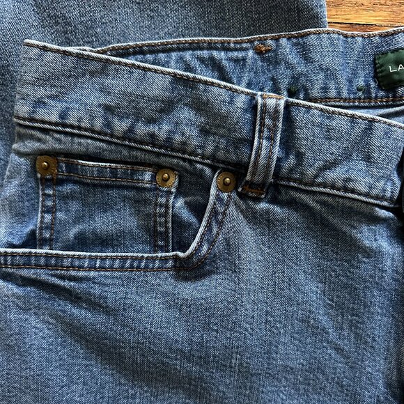 Lauren Ralph Lauren Women's Classic Straight Stretch Jeans - EUC, Size 10 - Picture 4 of 8